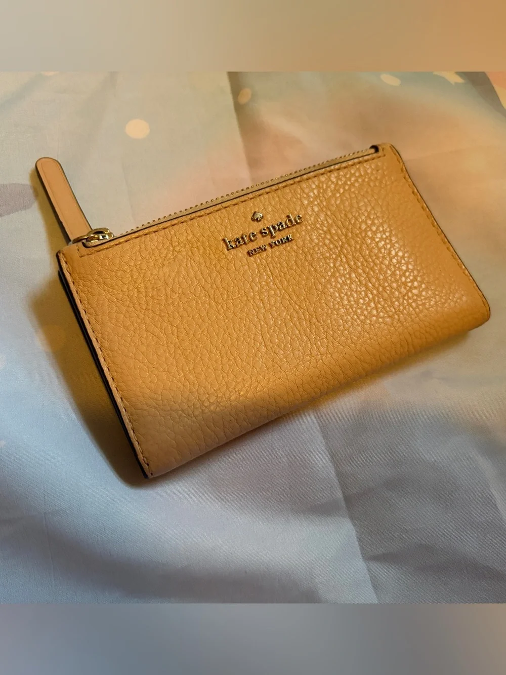 Kate spade Leather Wallet in Light pink
